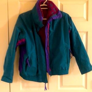 Vintage Columbia Bugaboo Adult XL ski jacket zip out fleece liner very watm
